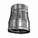 Переходник D 135/80 для дымохода из нержавеющей стали Прок по цене 1165 руб.